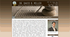 Desktop Screenshot of drdavidbmiller.com